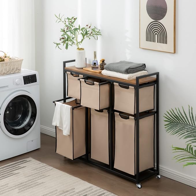 Laundry Basket Organizer, Hampers - Image 2