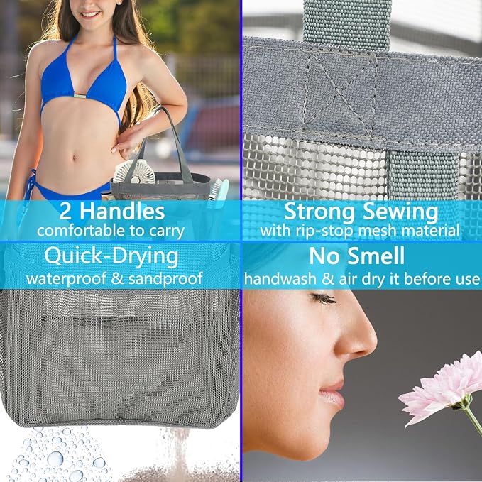 Fammart Mesh Shower Caddy Portable - Image 6