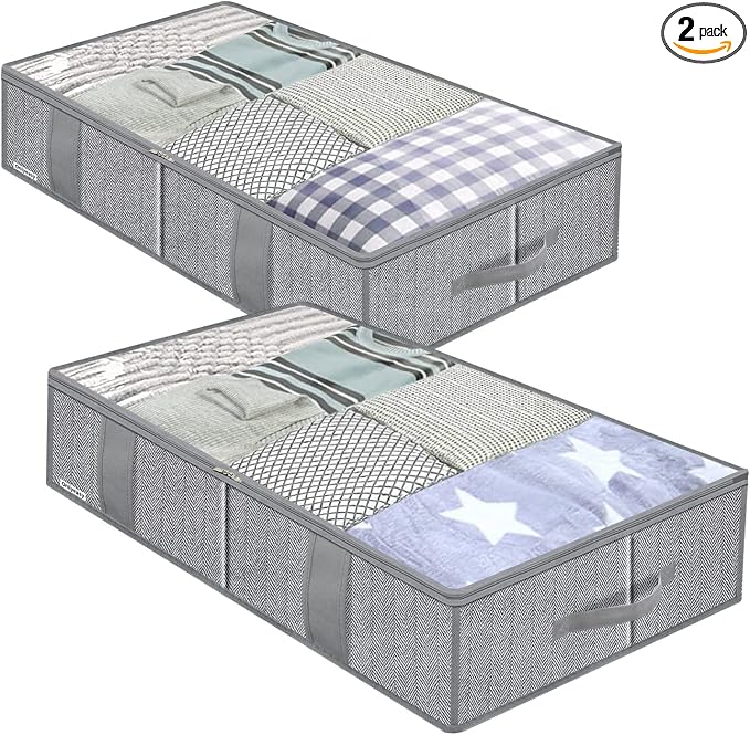 Onlyeasy Breathable Under Bed Storage Bags by Onlyeasy