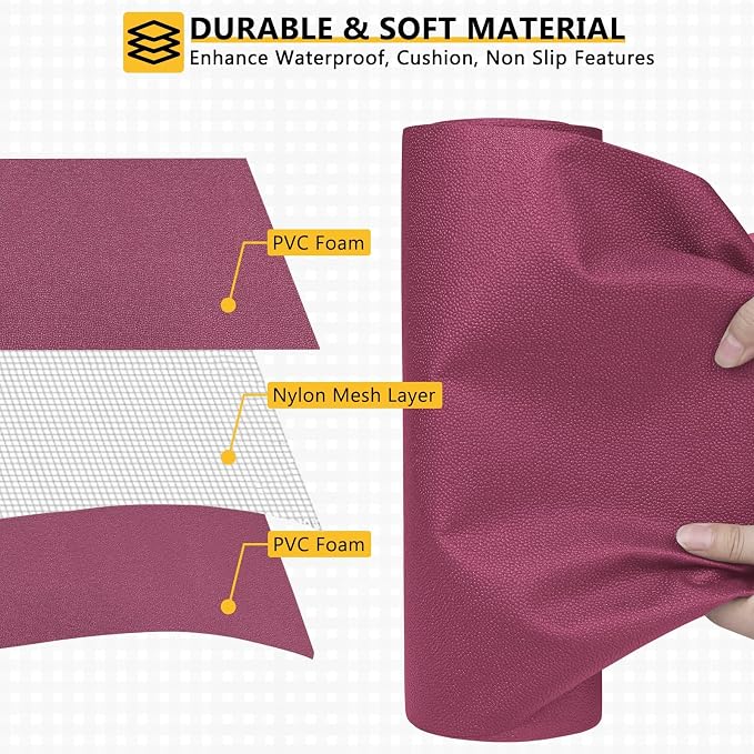 WochiTV Shelf Liner for Cabinets, Drawer Non Adhesive Non Slip Foam Mat for - Image 3