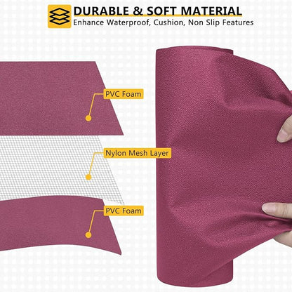 WochiTV Shelf Liner for Cabinets, Drawer Non Adhesive Non Slip Foam Mat for - Image 3