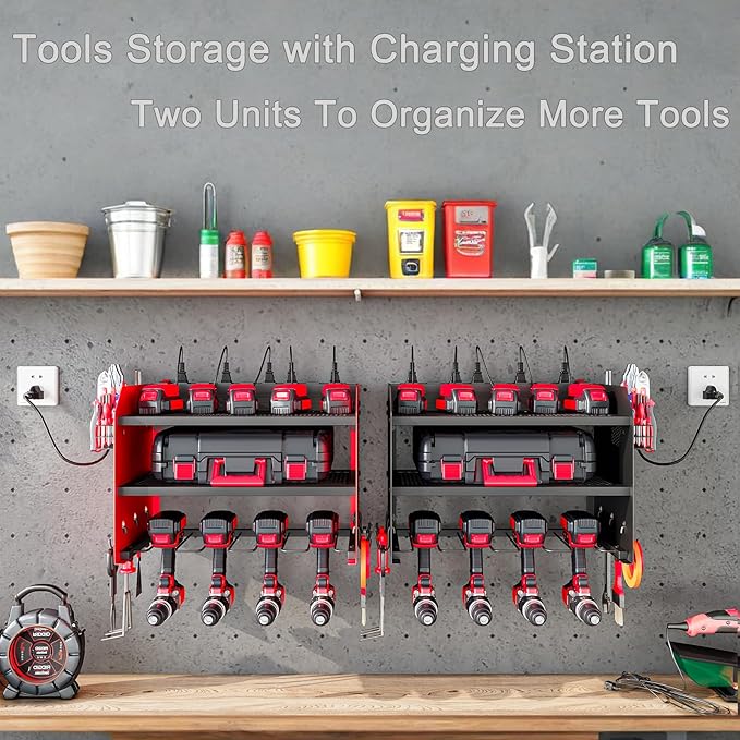 Wall Mount Power Tool Organizer - Image 6