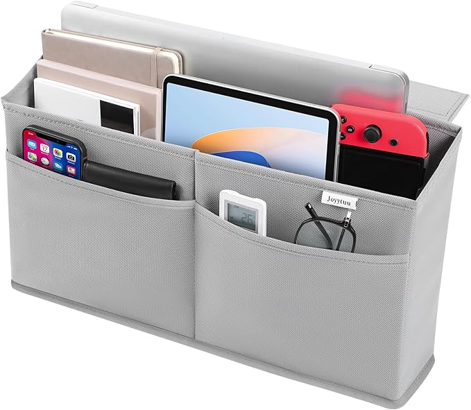Desk Side Hanging Organizer, Adhesive Storage Bag by Joyytuu