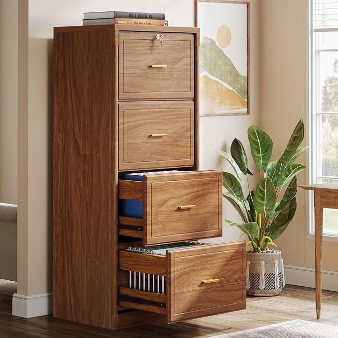Tribesigns 4-Drawer File Cabinet - Image 9
