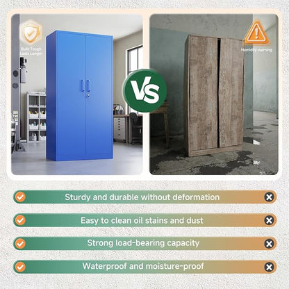 Letaya Metal Garage Storage Cabinets - Image 9