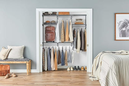ClosetMaid ShelfTrack Wire Closet Organizer System, Adjustable from 4 to 6 Ft. - Image 3