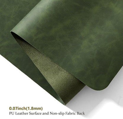 Distressed Leather Desk Mat - Image 3