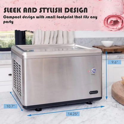 Whynter ICR-300SS 0.5-Quart Stainless Steel Rolled Ice Cream Maker - Image 3