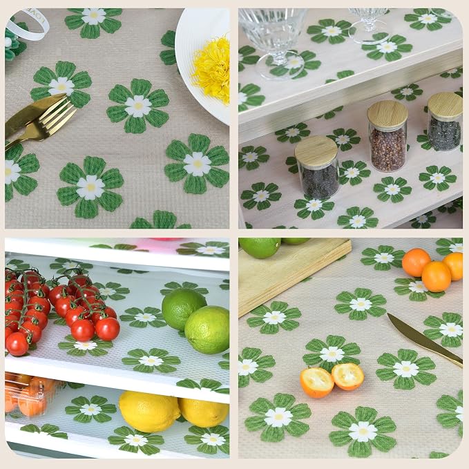 Drawer and Shelf Liner for Kitchen Cabinet, Non-Adhesive Waterproof EVA Drawer - Image 9