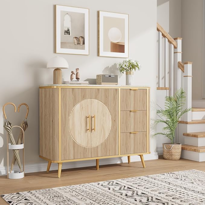 47.3" Modern Buffet Cabinet - Image 5