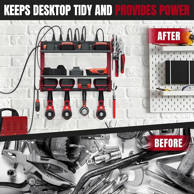 Modular Power Tool Organizer Wall Mount - Image 4