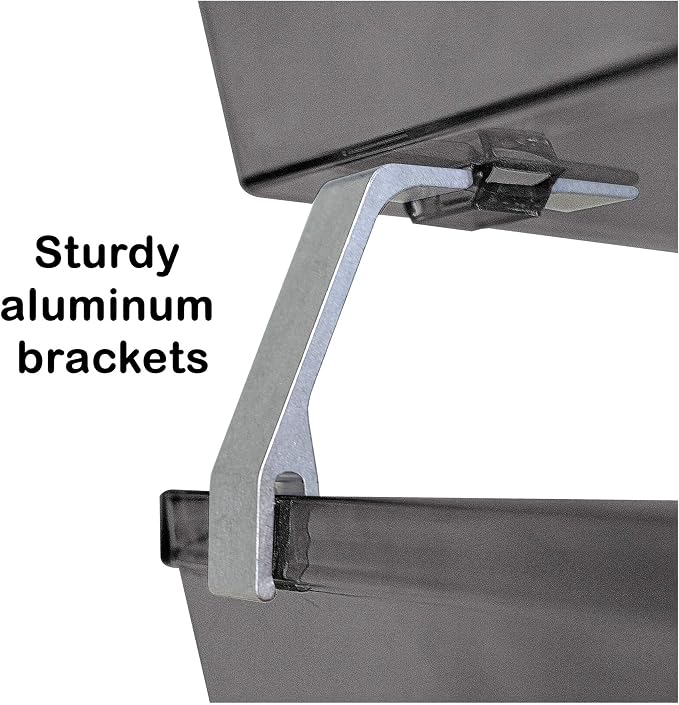 Acrimet Facility 2 Tier Letter Tray, Front Load, Letter Size/A4, Desktop File - Image 4