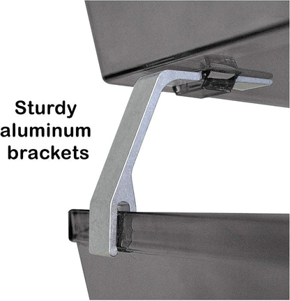 Acrimet Facility 2 Tier Letter Tray, Front Load, Letter Size/A4, Desktop File - Image 4