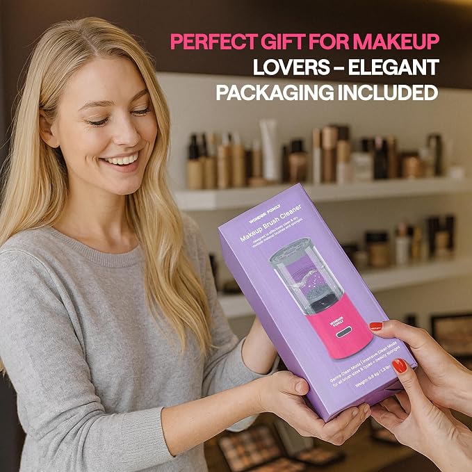 3-in-1 Electric Makeup Brush Cleaner & Dryer – Automatic Washer, Fast Air-Dry & - Image 8