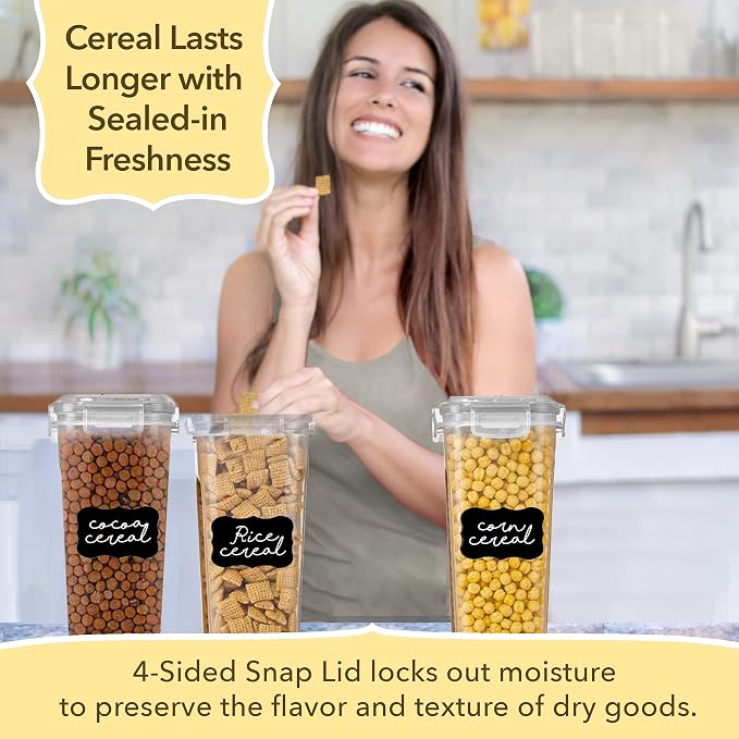 Simply Gourmet Airtight Cereal Containers - Image 2