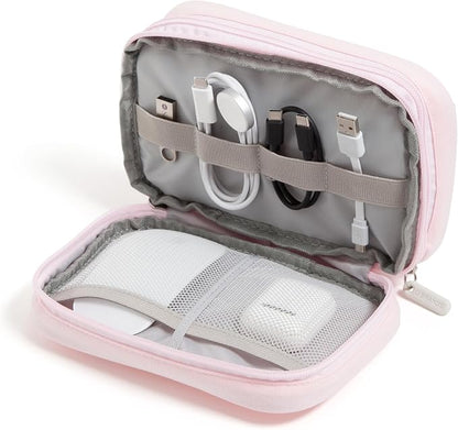 U Brands Canvas Tech Organizer Pouch 9 Compartments, 7.8 x 5 Inch Cable by UBrands