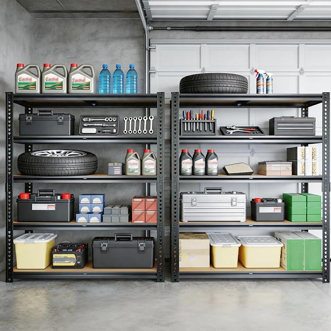Storage Shelves Unit, Stable Shelves Organizer - Image 2