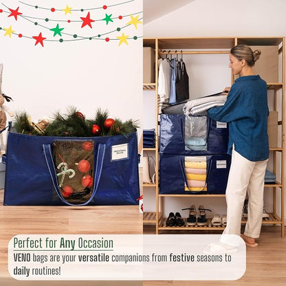 VENO 8 Pack Moving Bags, Comforter and Blanket Storage Bags - Image 8