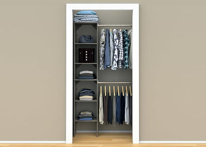 ClosetMaid SuiteSymphony Wood Closet Organizer Starter Kit - Image 8