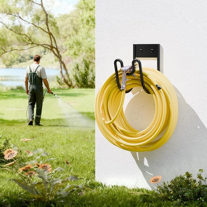 Garden Hose Holder Wall Mount - Image 3