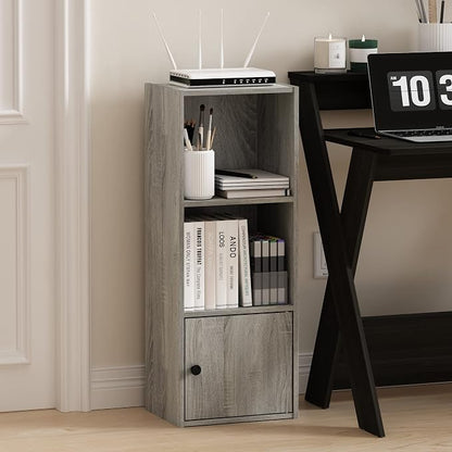 Furinno LUDER Book Shelf, 3-Tier Modern Bookshelf, Bookcase - Image 4