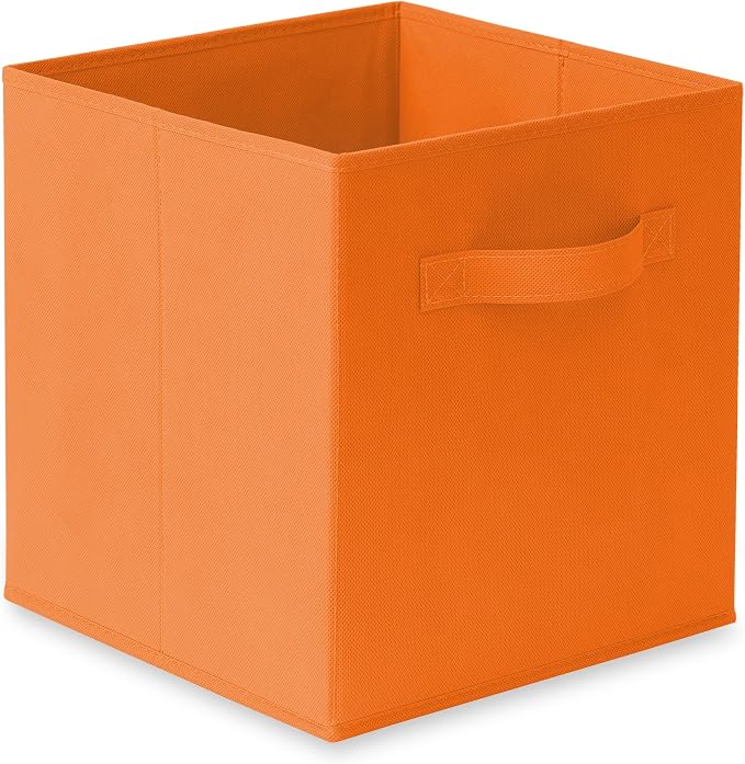 Casafield Set of 6 Collapsible Fabric Cube Storage Bins, Cubby Organizers & More - Image 2