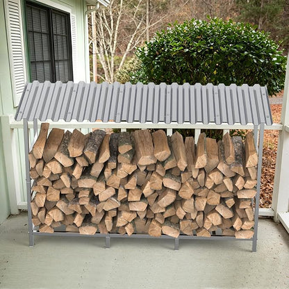 LIANTRAL 4ft Firewood Rack Outdoor - Image 6