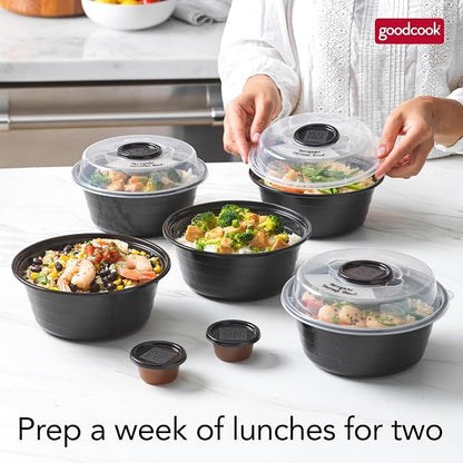 GoodCook 4-Cup Meal Prep Bowls Set - Image 4