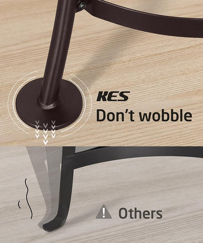 KES Oiled Bronze Freestanding Pot Rack, 6-Tier Cast Iron Cookware Stand - Image 5