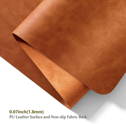 Distressed Leather Desk Mat - Image 3