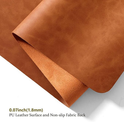 Distressed Leather Desk Mat - Image 3