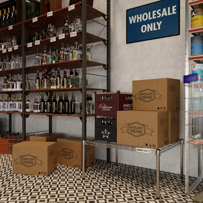 24" Deep x 30" Wide x 14" Height Wire Shelving Kit | 1-Tier | NSF Commercial - Image 7