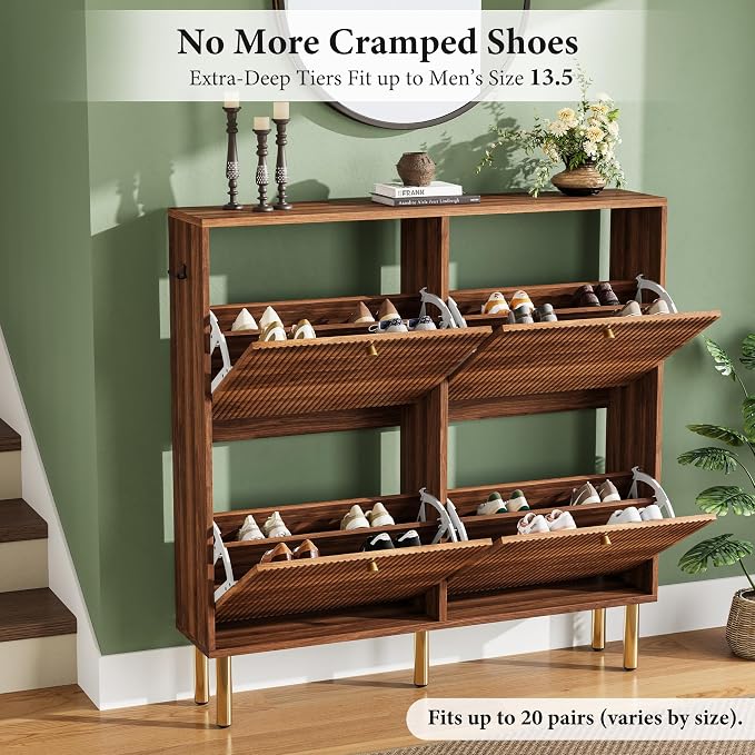 Nicetree Shoe Storage Cabinet for Entryway - Image 4
