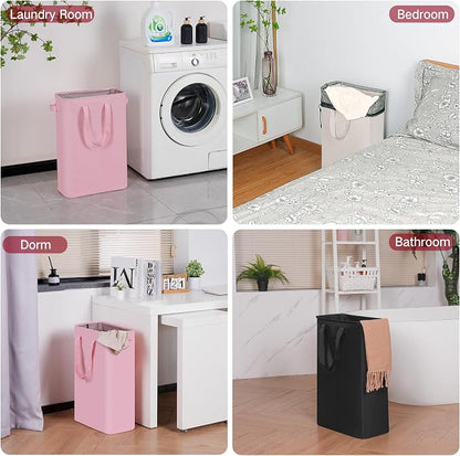 efluky Slim Laundry Basket, Narrow Laundry Hamper - Image 5