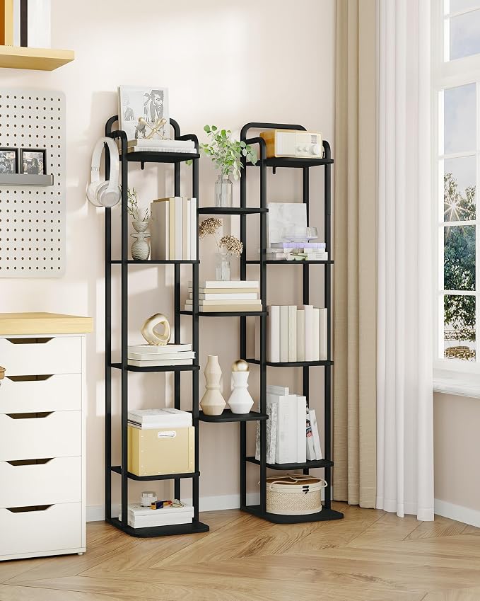 Hzuaneri 8 Tiers Vertical Shoe Rack, Narrow Shoe Tower, Tall Shoes Shelf - Image 6