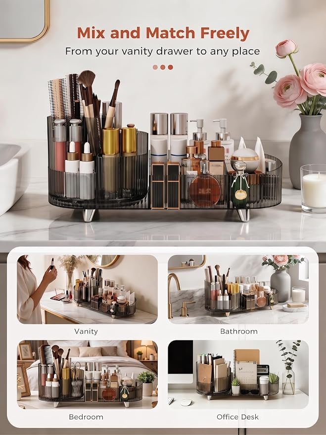 Booklov Rotating Makeup Organizer - Image 7