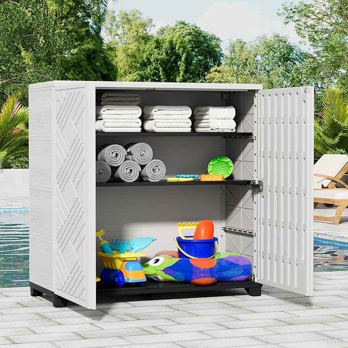 KINYING Outdoor Storage Cabinet Waterproof - Image 2
