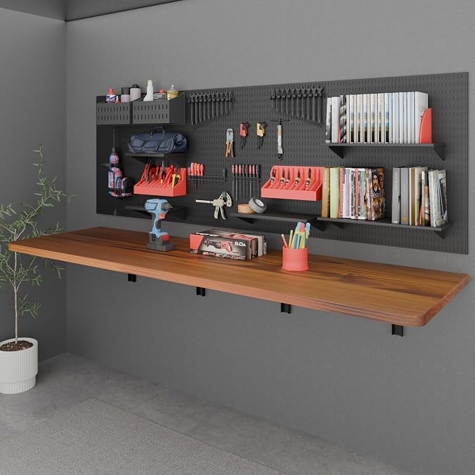 IAE Floating Wall Mounted Folding Table Desk - Image 2