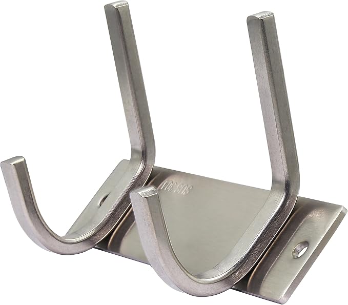 WEBI Heavy Duty Stainless Steel 304 Coat Rack Towel Rail - Image 8
