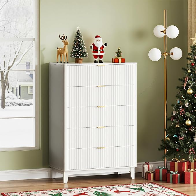 WLIVE Fluted Dresser for Bedroom - Image 2
