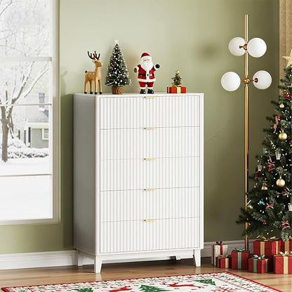 WLIVE Fluted Dresser for Bedroom - Image 2
