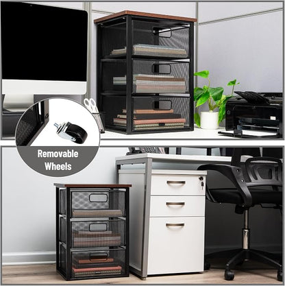 Mind Reader 3 Drawer Storage Organizer - Image 5