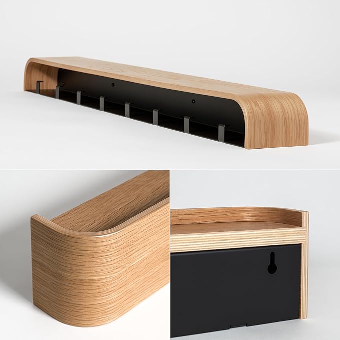 Kazai. Wall-Mounted Coat Rack 'Toke' - Image 3