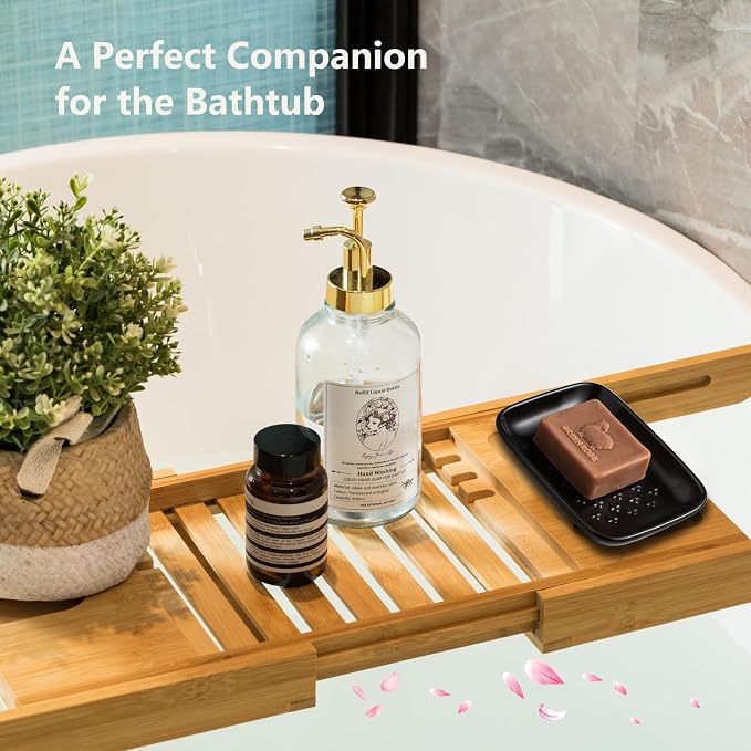 Gomakren Soap Dish, Shower Soap Holder, Ceramic Soap Dishes - Image 6