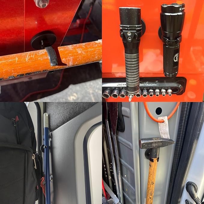MUTUACTOR Universal Magnetic Mount Heavy Duty Hooks - Image 6