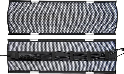 PERFECT POSTURE Mesh Cable Organizer – Under Desk Cable Management by PerfectPosture