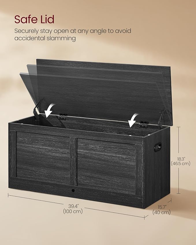 VASAGLE Storage Chest, Storage Trunk - Image 3