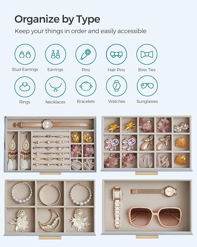 SONGMICS Jewelry Box Organizer - Image 4