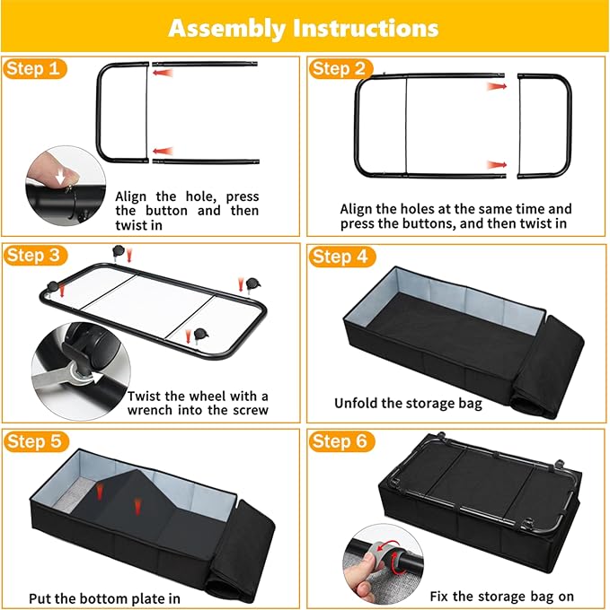 Large Sturdy Under Bed Storage - Image 6
