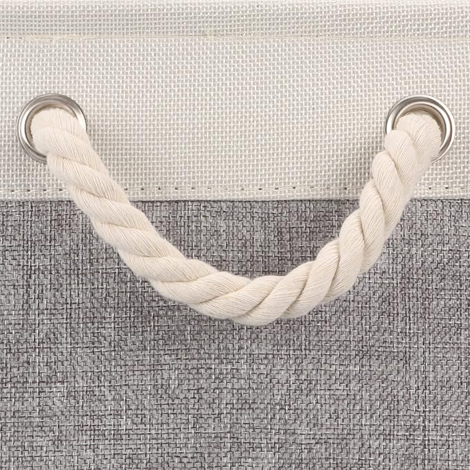 Bidtakay Storage Baskets for Organizing Large Storage Bins for Shelves 2 Pack - Image 9